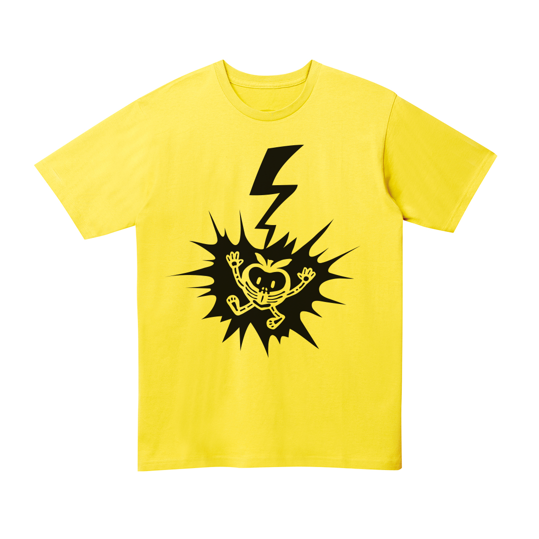 Lightning Peach Tee Yellow 1